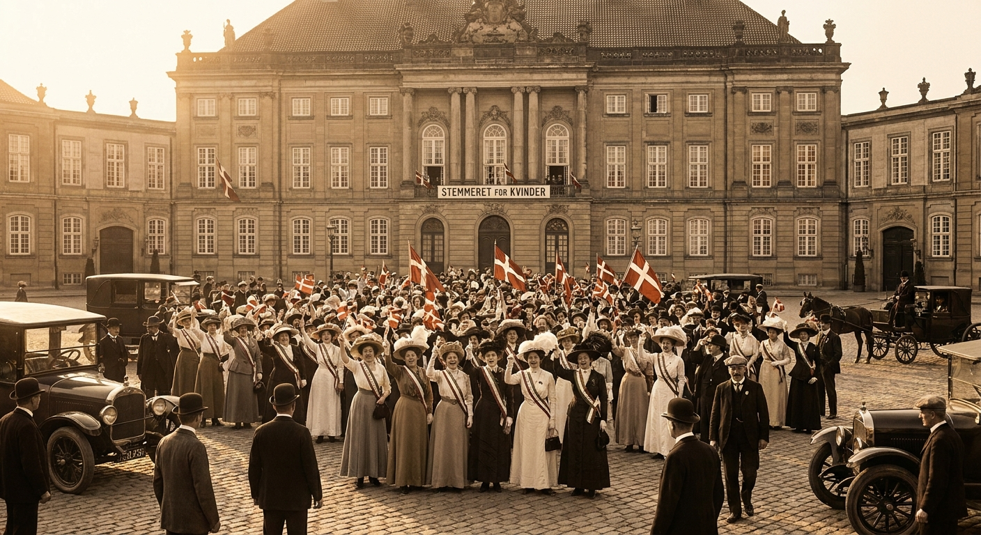 Breaking Barriers: When Denmark Said "Yes" to Women's Suffrage in 1915