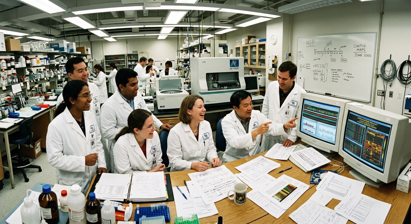 The Day We Cracked the Code of Life: What the Human Genome Draft Teaches Us About Shipping Imperfect Work