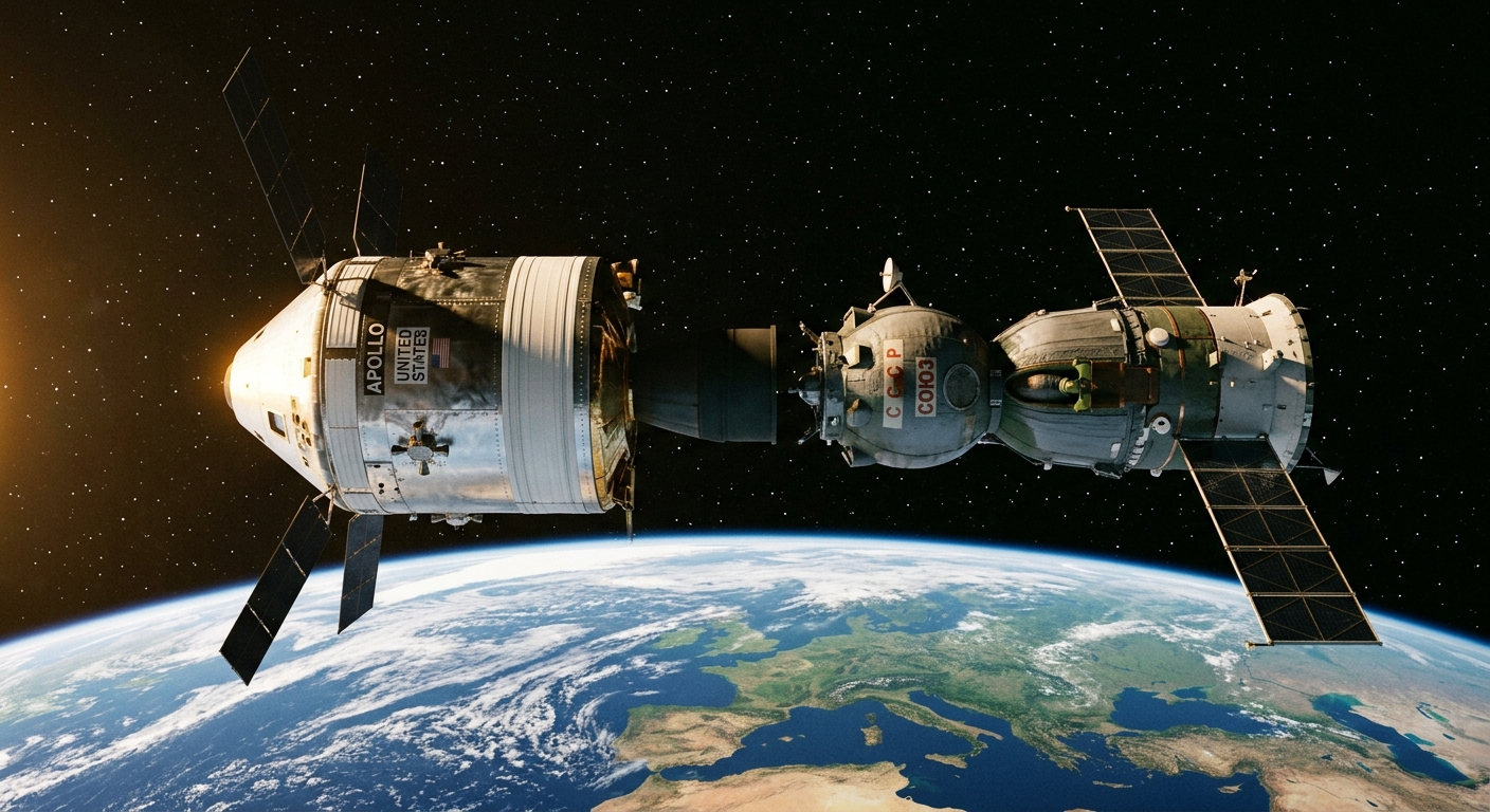 From Rivals to Rendezvous: What the 1975 Apollo-Soyuz Handshake Can Teach Us About Collaboration