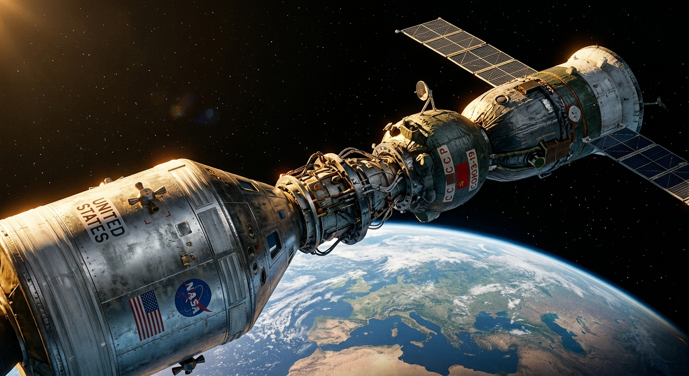Two Nations, One Handshake in Space: What Apollo-Soyuz Teaches Us About Collaboration
