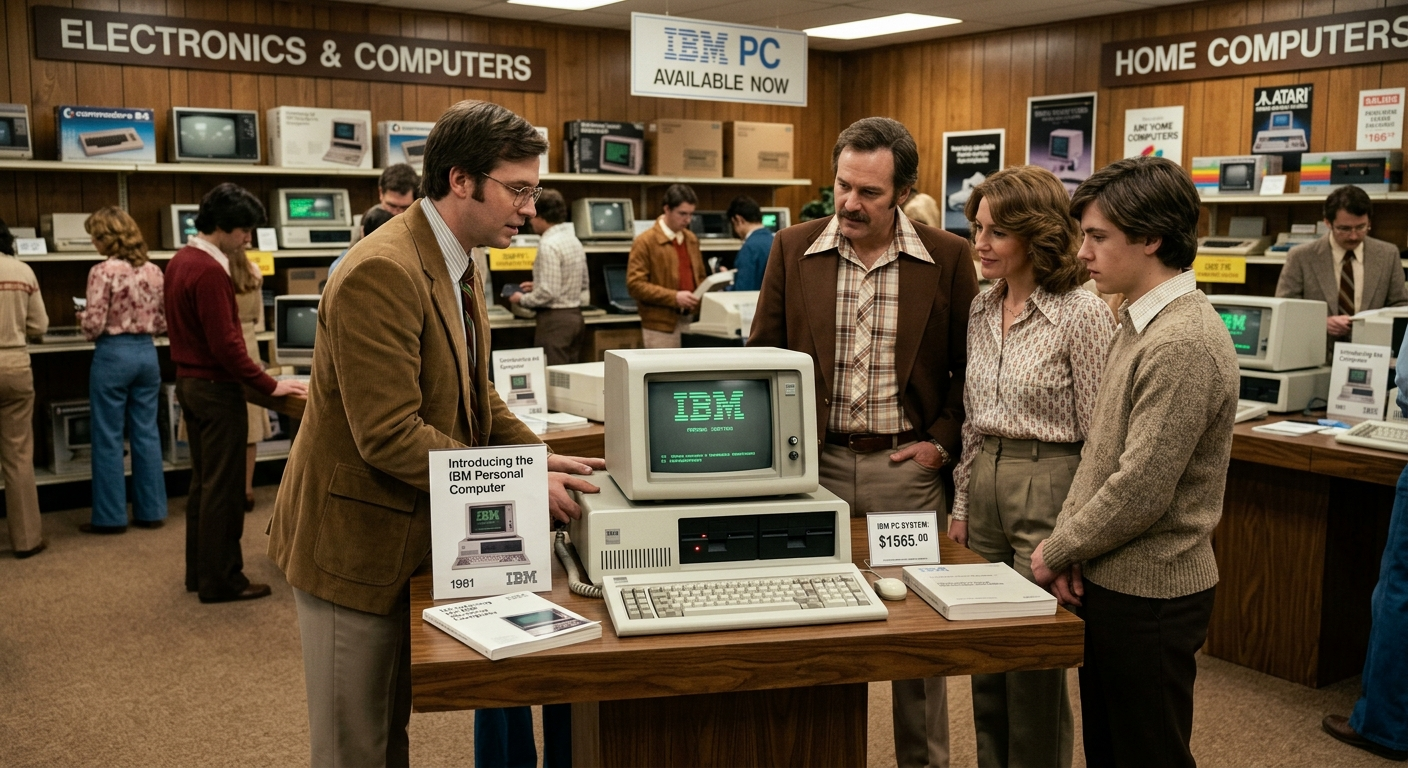The Day IBM Changed Everything: What a 1981 PC Launch Teaches Us About Timing