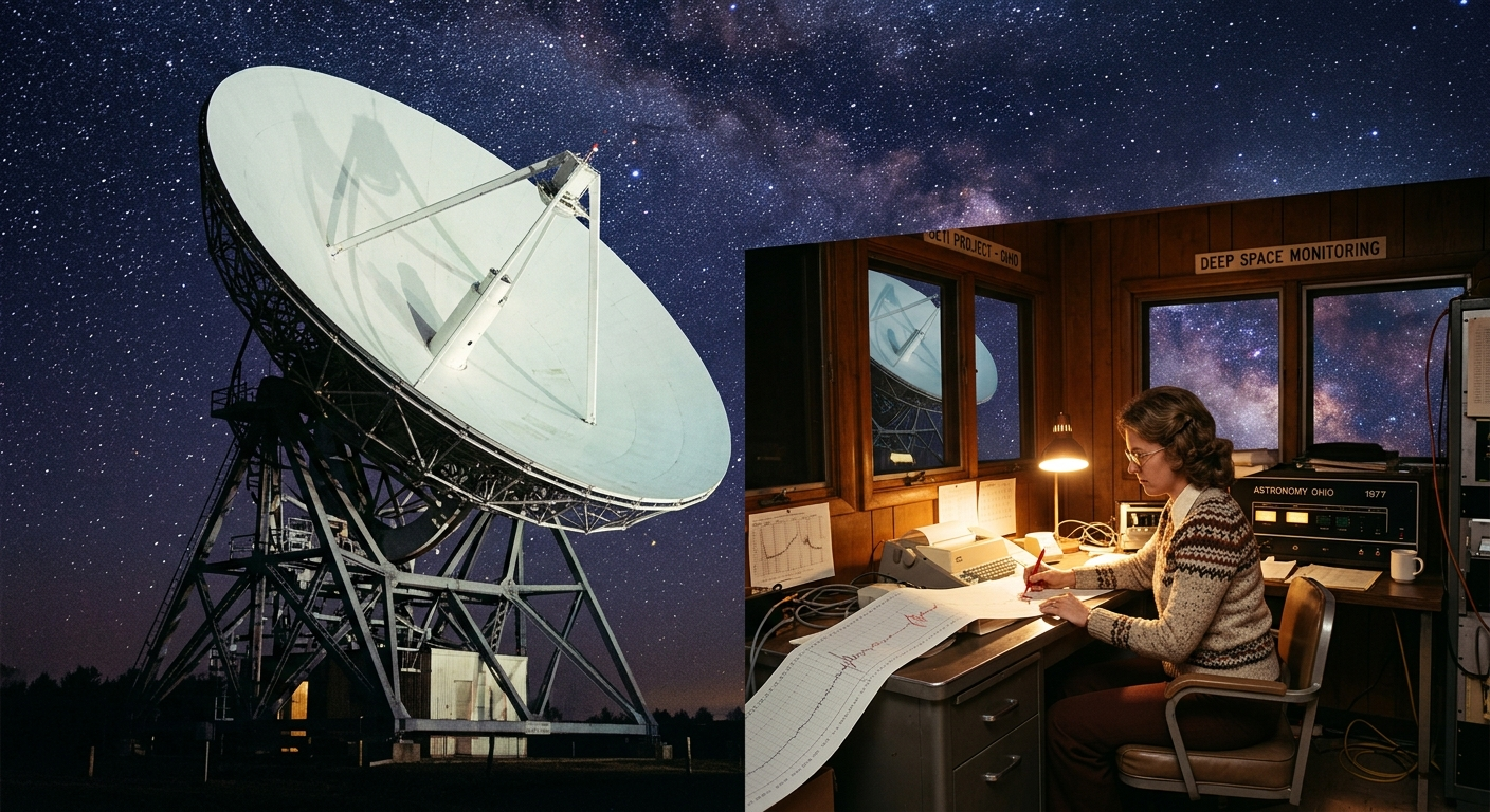 The Wow! Signal: When the Universe Sent Us a Message We Still Can't Read