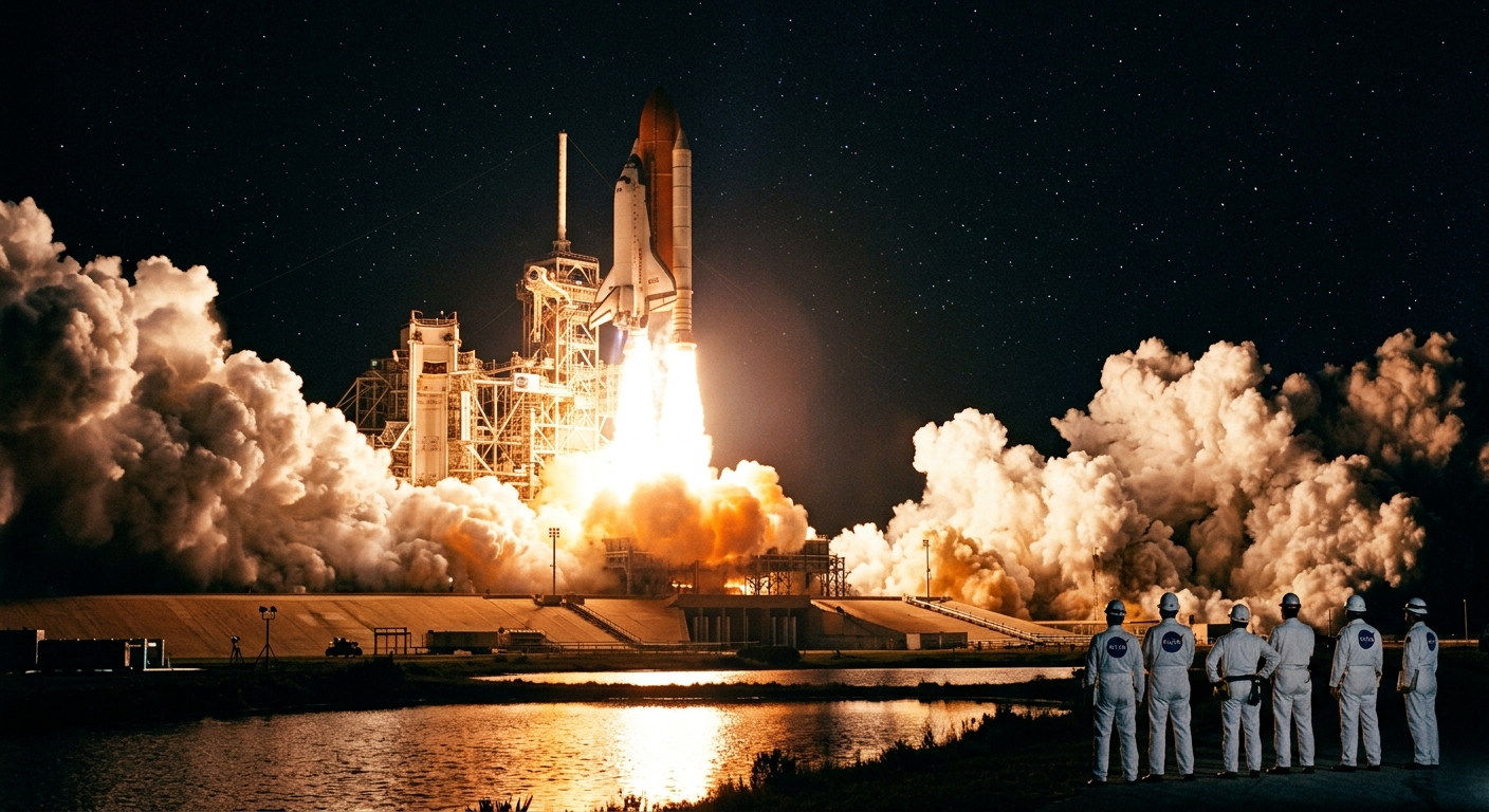 First Night Launch: What Discovery's 1984 Maiden Voyage Teaches Us About Doing Things First