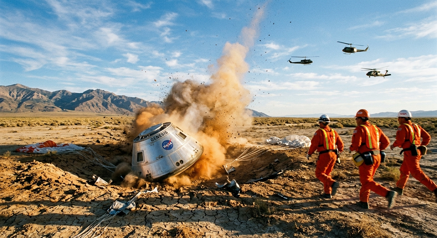 When a Spacecraft Crashes and the Data Survives: The Genesis Mission's Hard Lesson