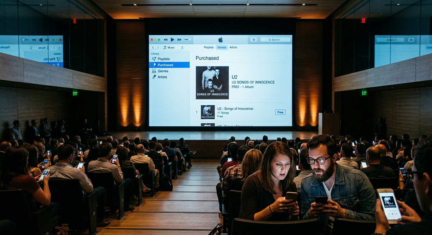500 Million Surprises: What U2's Forced Album Drop Teaches Us About User Consent