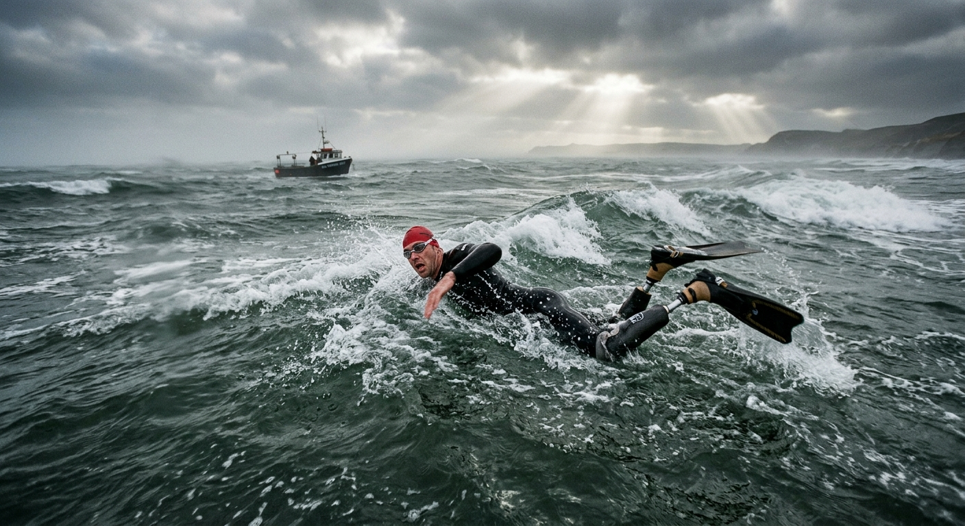 The Channel Has Been Crossed: What a Man With No Limbs Can Teach Us About Impossible Problems