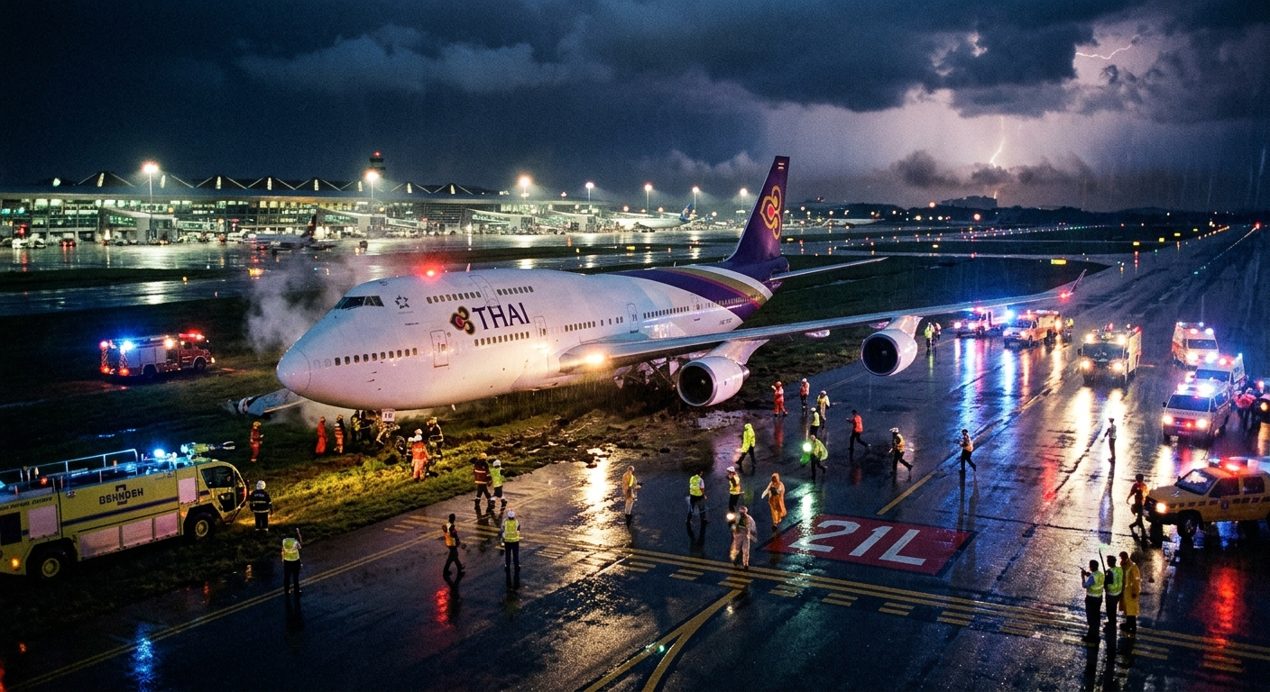 When the Runway Runs Out: Lessons from Qantas Flight 1's Bangkok Overshoot