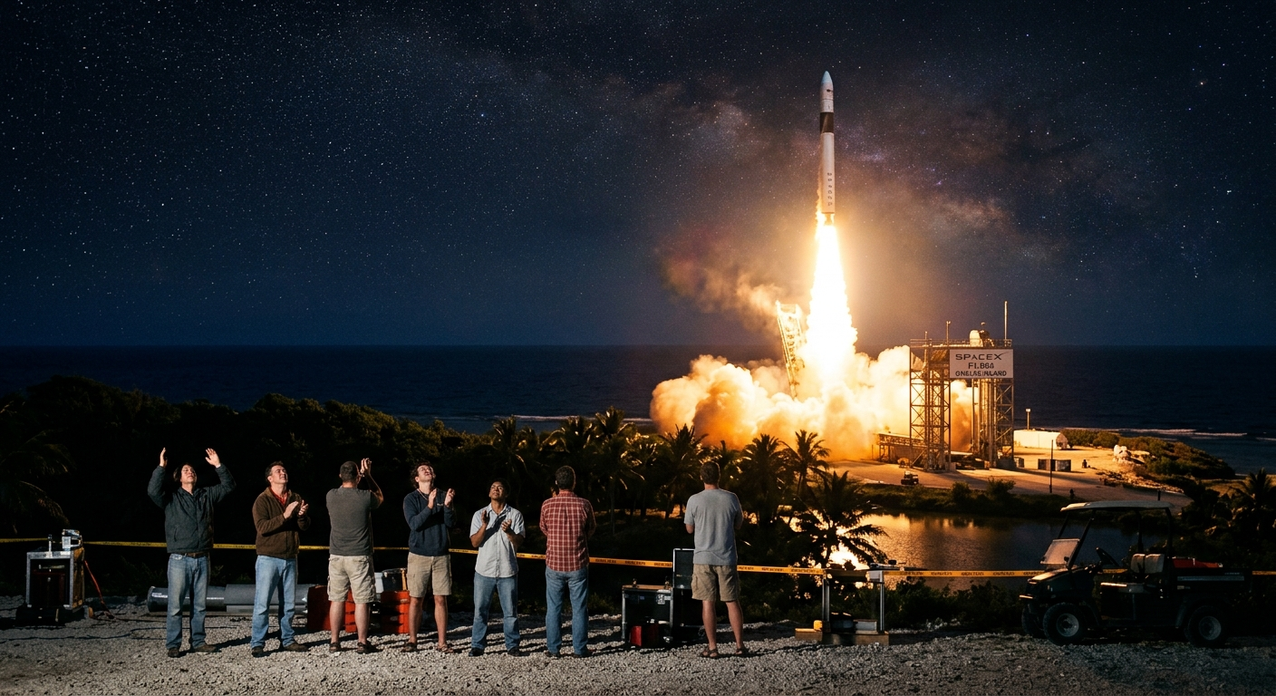 The Night a Private Rocket Changed Everything (September 28, 2008)