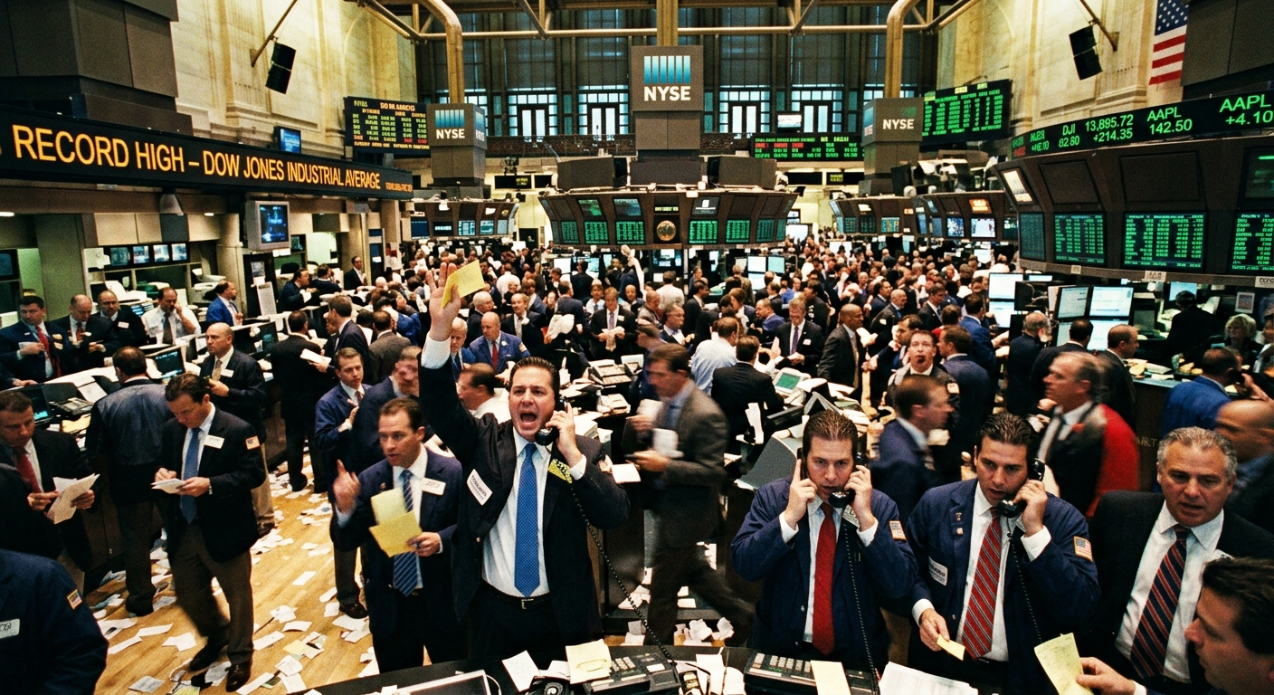 The Dow Hit 14,164 on This Day in 2007 — Then Everything Changed