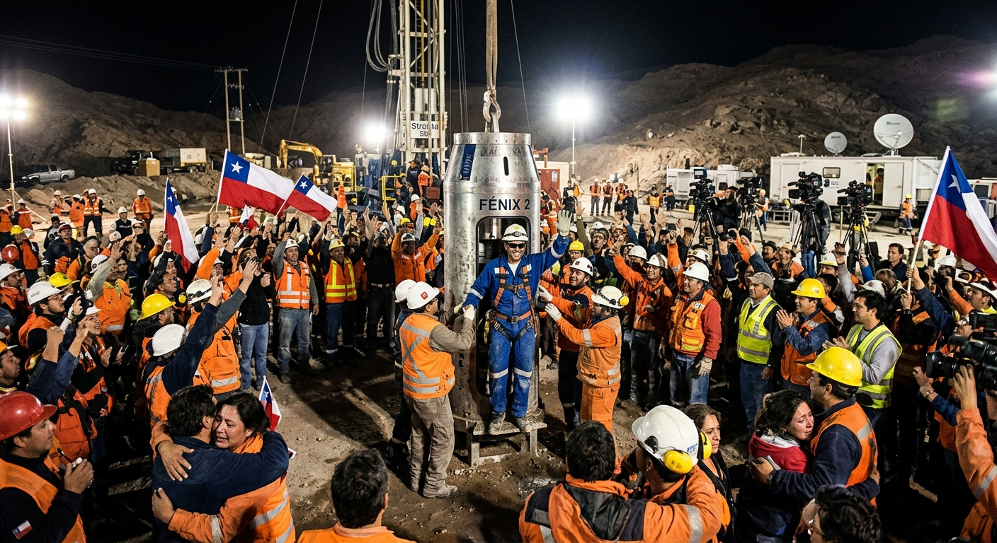 33 Miners, 69 Days, Zero Quit: What Copiapó Teaches Us About Surviving the Impossible