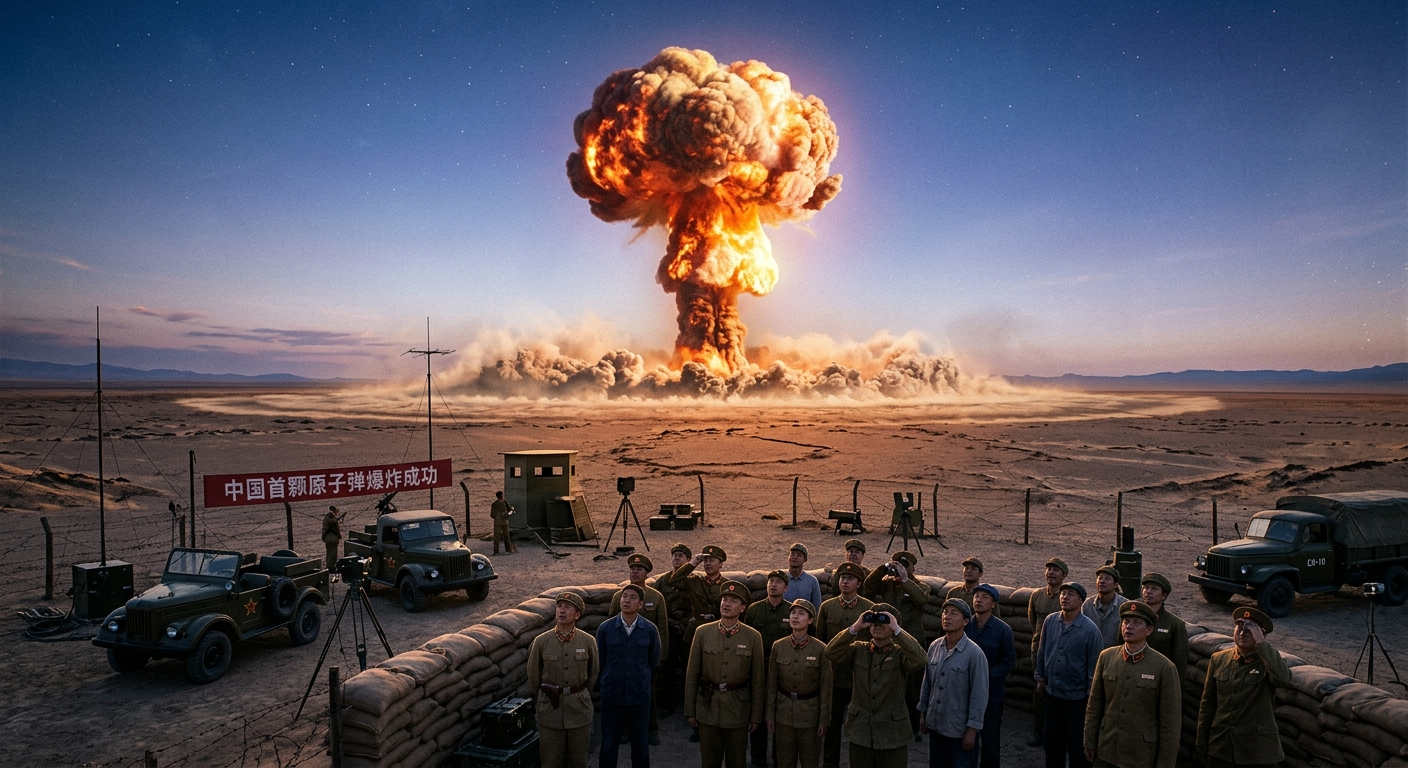 The Day China Split the Atom — And What It Teaches Us About Bold Bets
