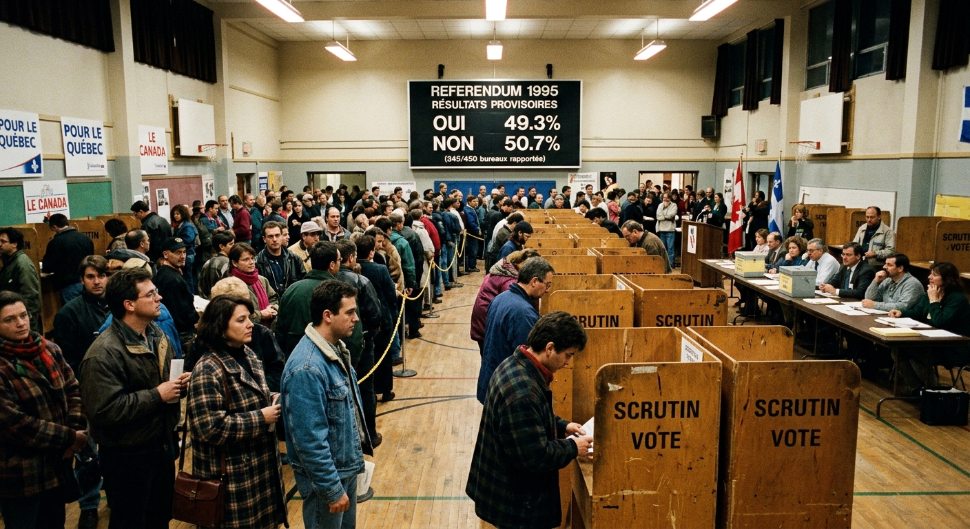 50.58% vs 49.42%: What the 1995 Quebec Referendum Teaches Us About Minimum Viable Consensus